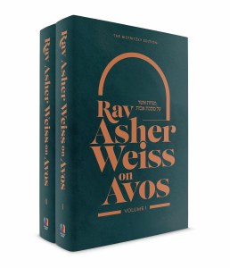 Rav Asher Weiss on Avos (2 Vols)