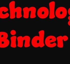 Technology Binder