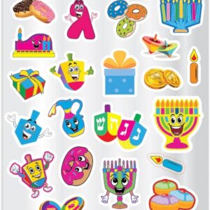 Izzy n Dizzy Chanukkah Stickers 78168