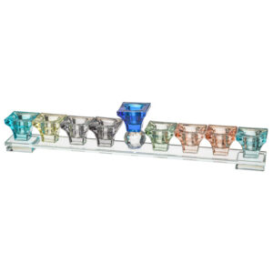 Crystal Menorah Chanukah UK42157