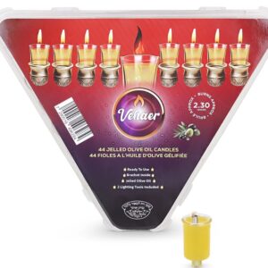 Large Pre Filled Jelled Oil Cups