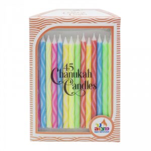 Criss Cross Engrave Chanukah Candles Ner Mitzvah 28318