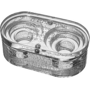 Crystal Travel Candlesticks 10x5 cm UK41222