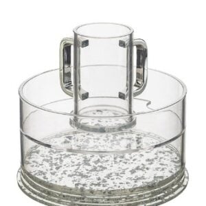 Acrylic Maim Achroni'm with Silver Glitter