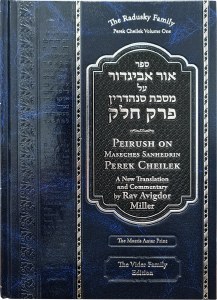 Ohr Avigdor Peirush on Perek Cheilek - Vol 1