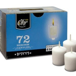72pk. Ohr Neironim Candles - 4 Hour