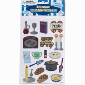 Shabbos Shimmer Stickers