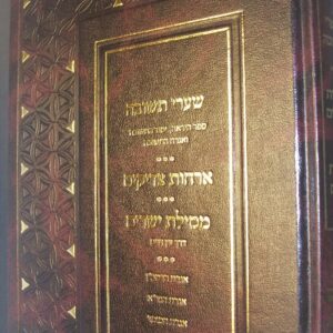 שערי תשובה ארחות צדיקים מםילת ישרים- One Volume