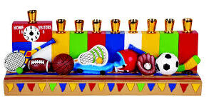 Sports Menorah