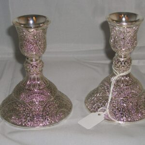 Candlestick Filigree Silverplate