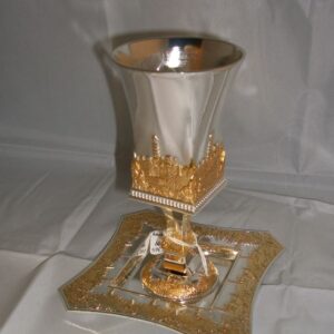Kiddush Cup & Tray