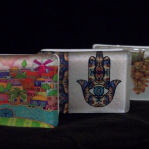 Small Match Box with Glass Design