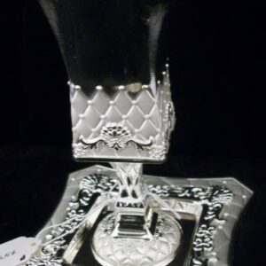Kiddush Cup & Tray silverplate2