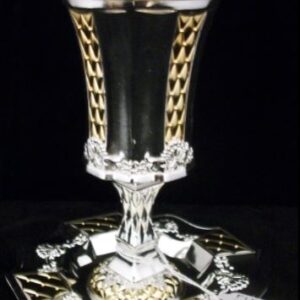 Kiddush Cup & Tray Silverplate 5