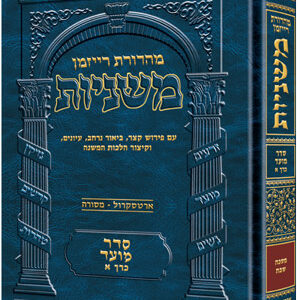 1רייזמן משניות שבת מועד Reizman Mishnah