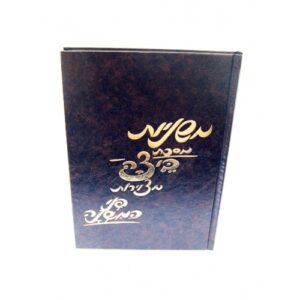 משניות פני ביצה Mishnayos Beitza