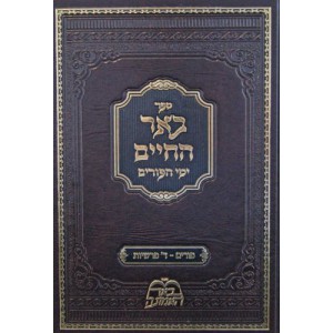 בער החיים פורים וד׳ פרשיות Behr Chaim Purim