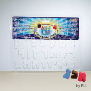 Alef Bet Chocolate Mold