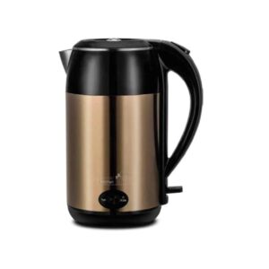 Shabbat Electric Kettle 1.90 qt (1.8L) Black-Brushed Bronze 120V Weekday/Shabbat Electric KumKum Kettle