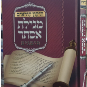 Meggilas Esther Simanim תיקון מגילת אסתר סימנים