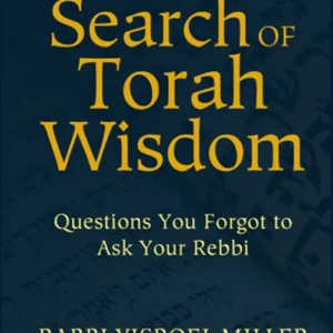 In Search of Torah Wisdom - Questions You Forgot to Ask Your Rebbi