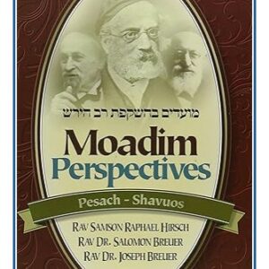 Moadim Perspectives: Pesach - Shavuos