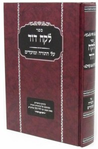 Lekach Dovid Al hatorah Umoadim לקח טוב על התורה ומועדים