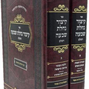 Kitzur Nachlas Shivah קיצור נחלת שבעה ב"כ