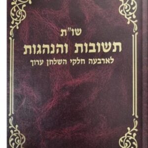 Teshuvos Vehanhogos Vol 2 שו"ת תשובות והנהגות חלק ב