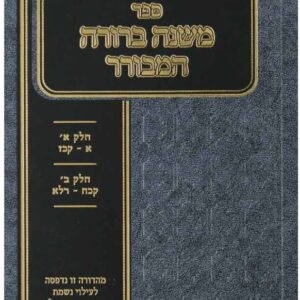 Mishna Berura Hameburar משנה ברורה המבורר ח"א ח"ב