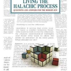 Living the Halachic Process: Questions and Answers for the Modern Jew