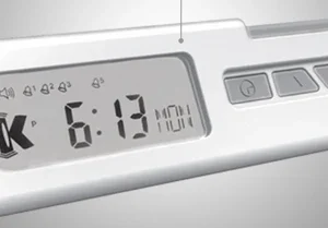 Kosher Clock- White
