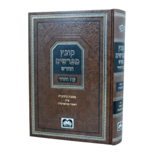Kovetz Mefarshim Hachadash Kesubos 1: Besula Niseis