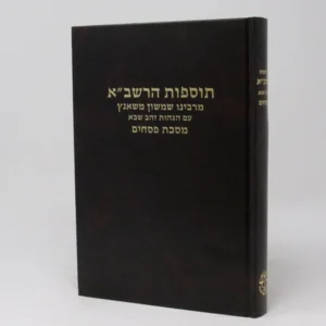 Tosafos Harashba Pesachim תוספות הרשב"א פסחים