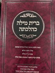 Bris Milah Kehilchasa ברית מילה כהלכתה